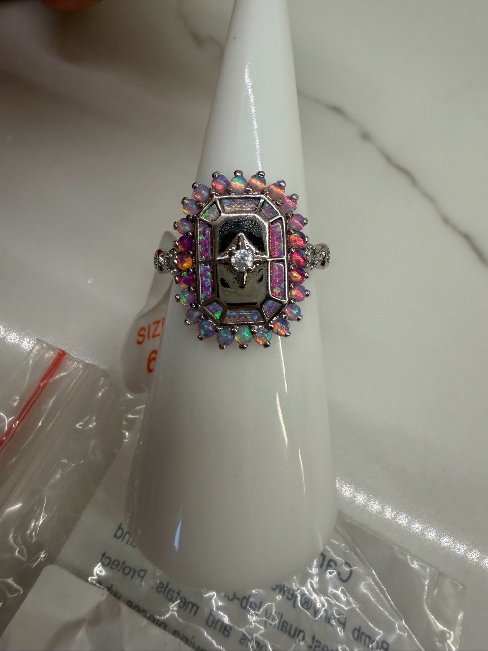 Bomb Party October Birthday 2026- Girl Boss Society Ring Size 6
